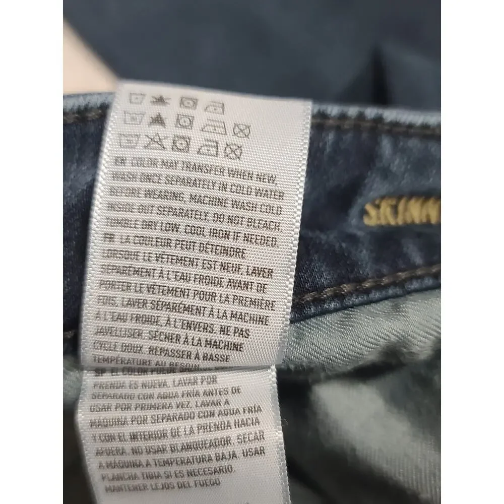 American Eagle Outfitters Men's 360 Extreme Flex Skinny Jeans Blue Size 30x32